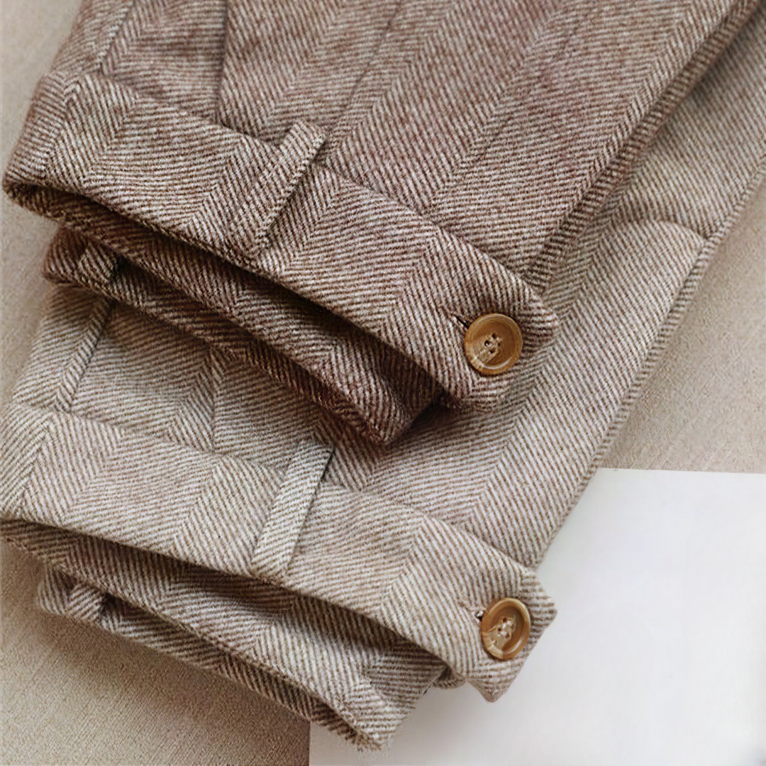 Salvatore | Pantaloni Uomo Sartoriali in Pura Lana