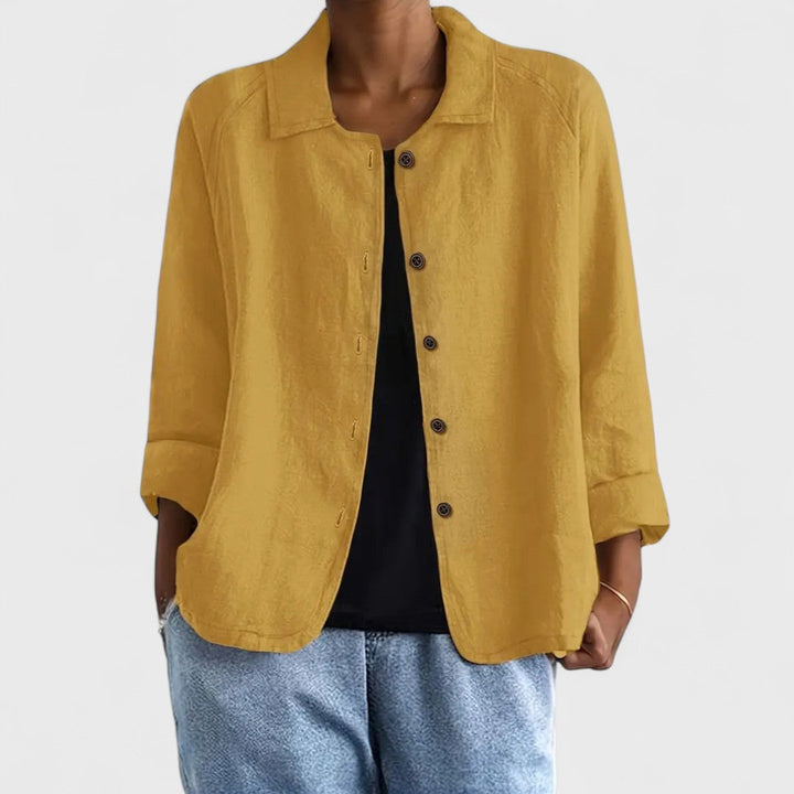 Elena | Camicia Donna Leggera con Vestibilità Rilassata