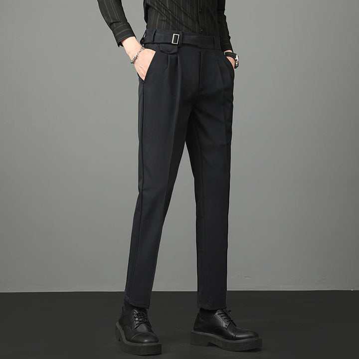 Alessio | Pantaloni Uomo Slim Fit a Gamba Dritta