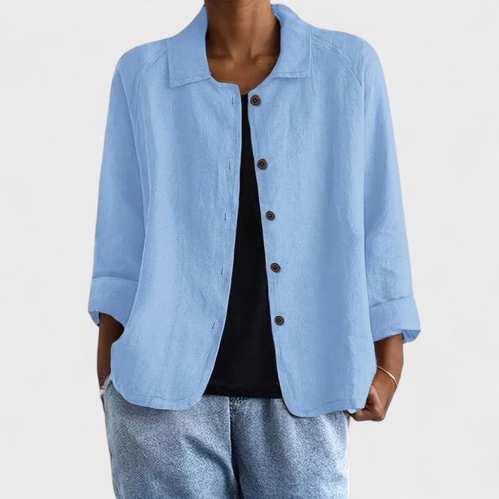 Elena | Camicia Donna Leggera con Vestibilità Rilassata