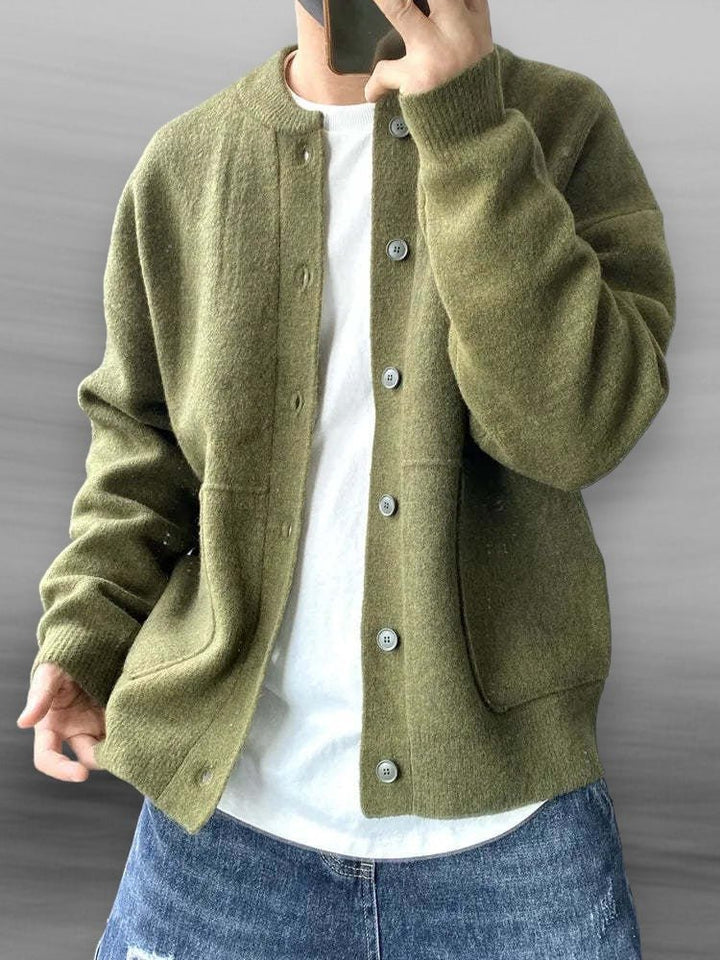 Elio | Cardigan Uomo Leggero dalla Vestibilità Rilassata
