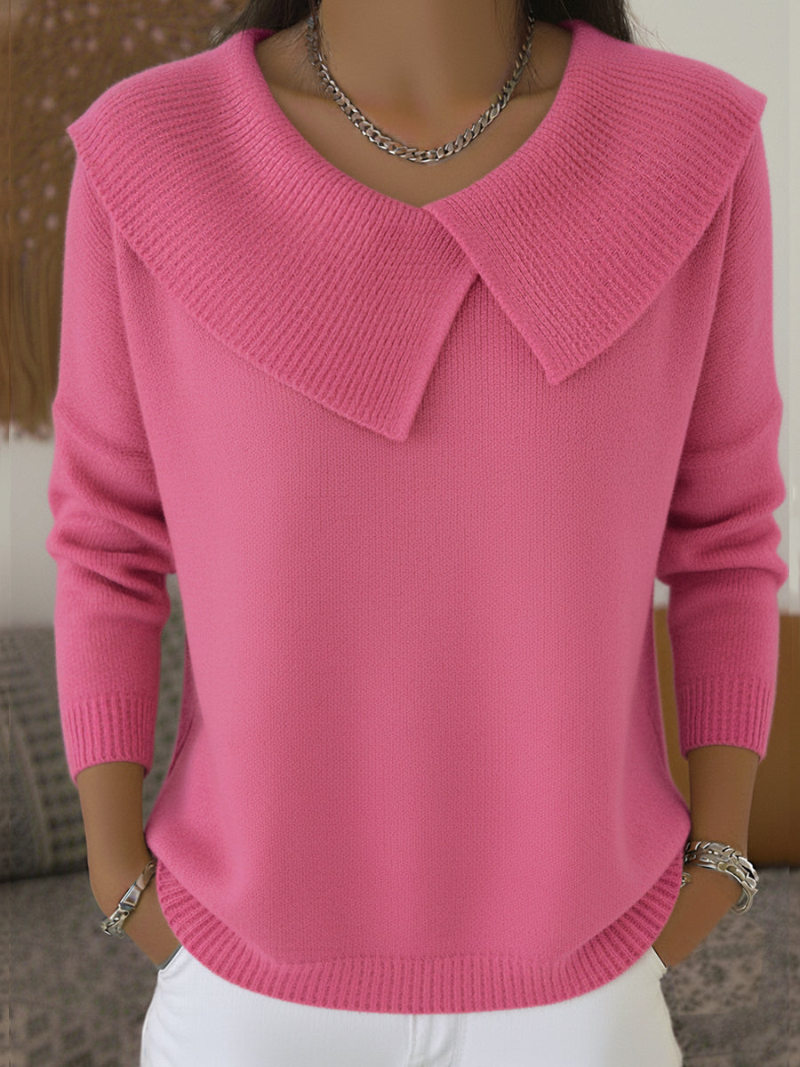 Lina | Maglione Donna con Collo Alto e Vestibilità Morbida