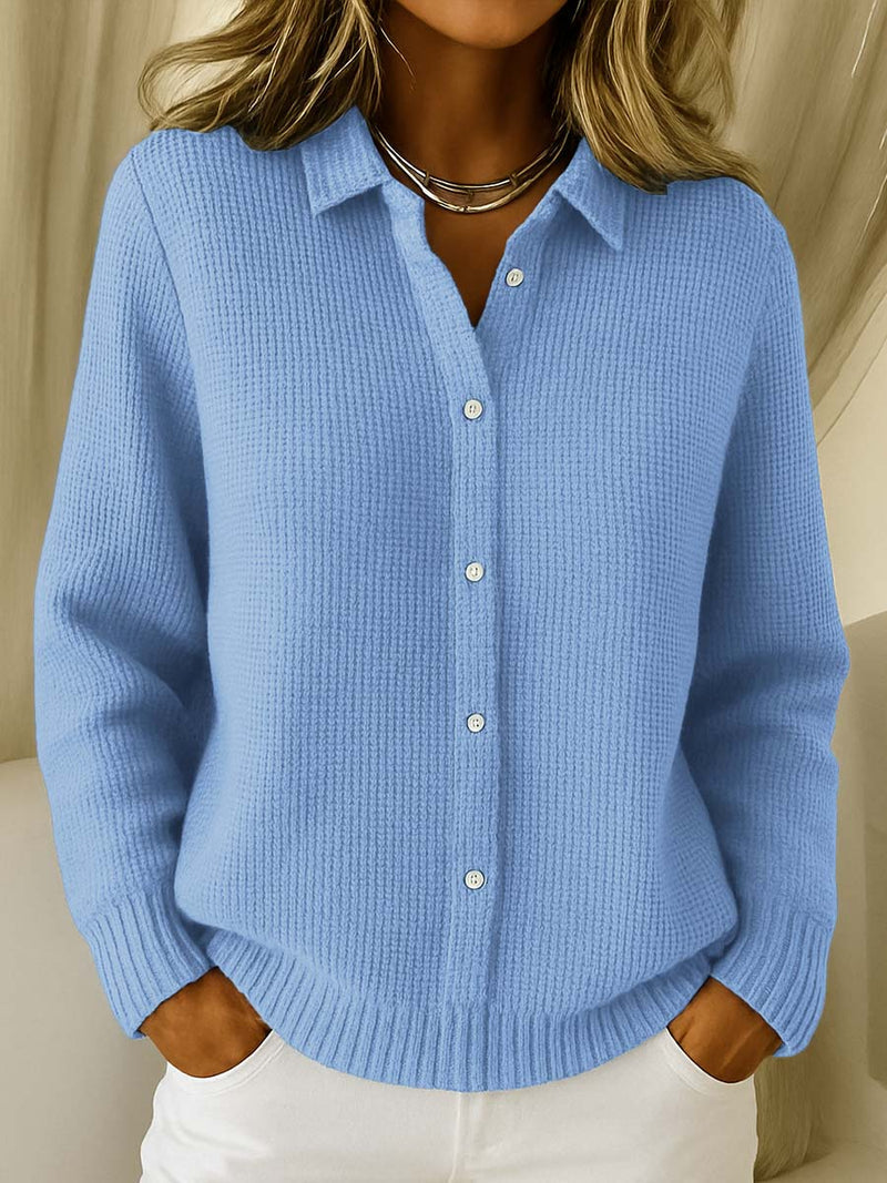 Sorelia | Maglia Donna Girocollo con Dettagli a Coste