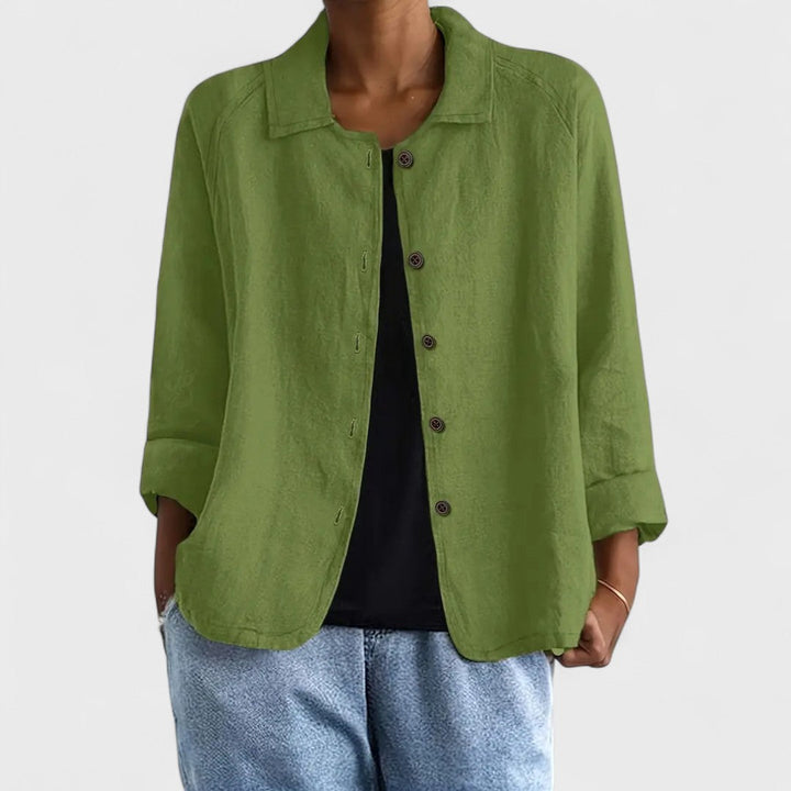 Elena | Camicia Donna Leggera con Vestibilità Rilassata