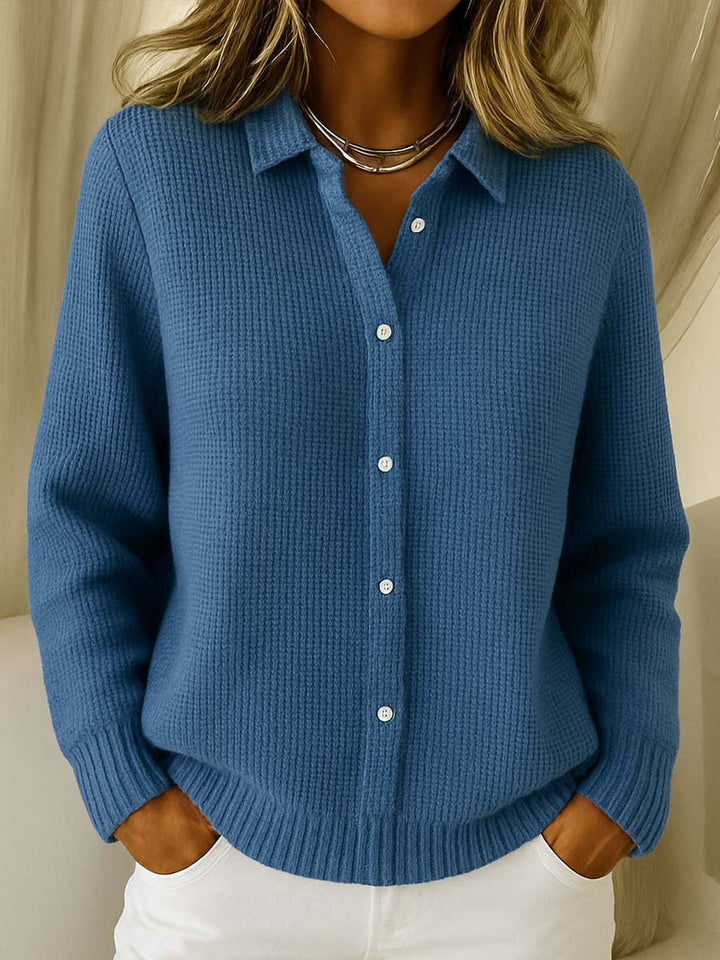 Sorelia | Maglia Donna Girocollo con Dettagli a Coste