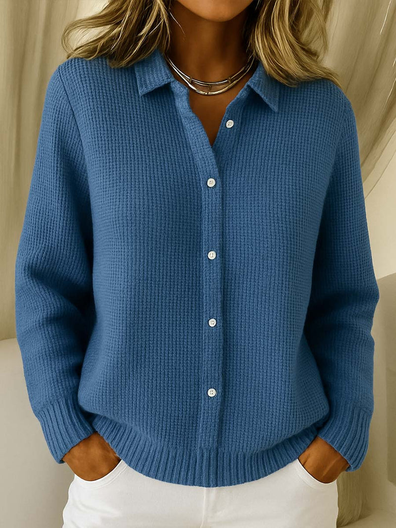 Sorelia | Maglia Donna Girocollo con Dettagli a Coste