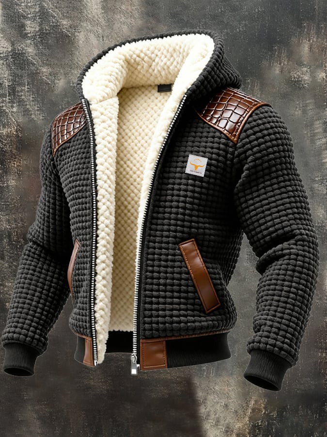 Leandro | Cardigan Uomo in Maglia con Bottoni dal Design Vintage