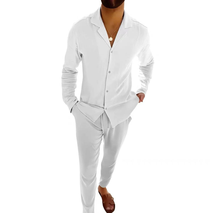 Tommaso | Completo Uomo in Lino con Giacca e Pantaloni