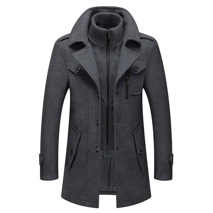 Dario | Cappotto Uomo Classico con Linea Strutturata