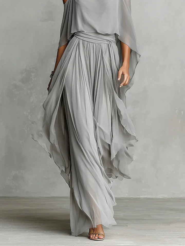 Alma | Completo Donna Fluido con Top a Spalline e Pantaloni Ampi