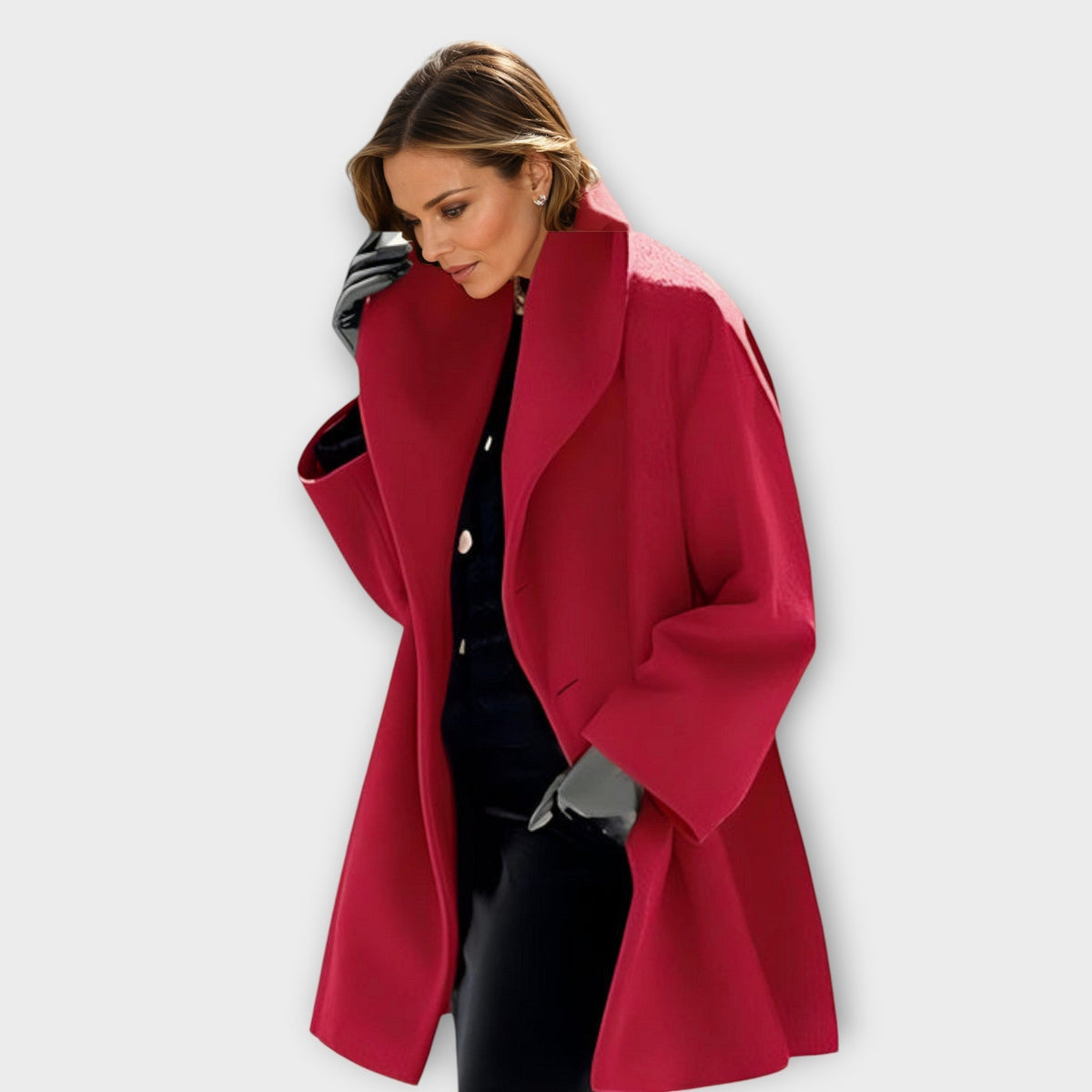 Lavinia | Cappotto Oversize con Collo Ampio