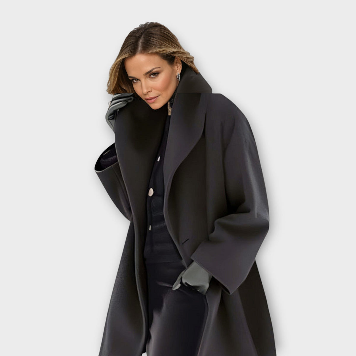 Lavinia | Cappotto Oversize con Collo Ampio