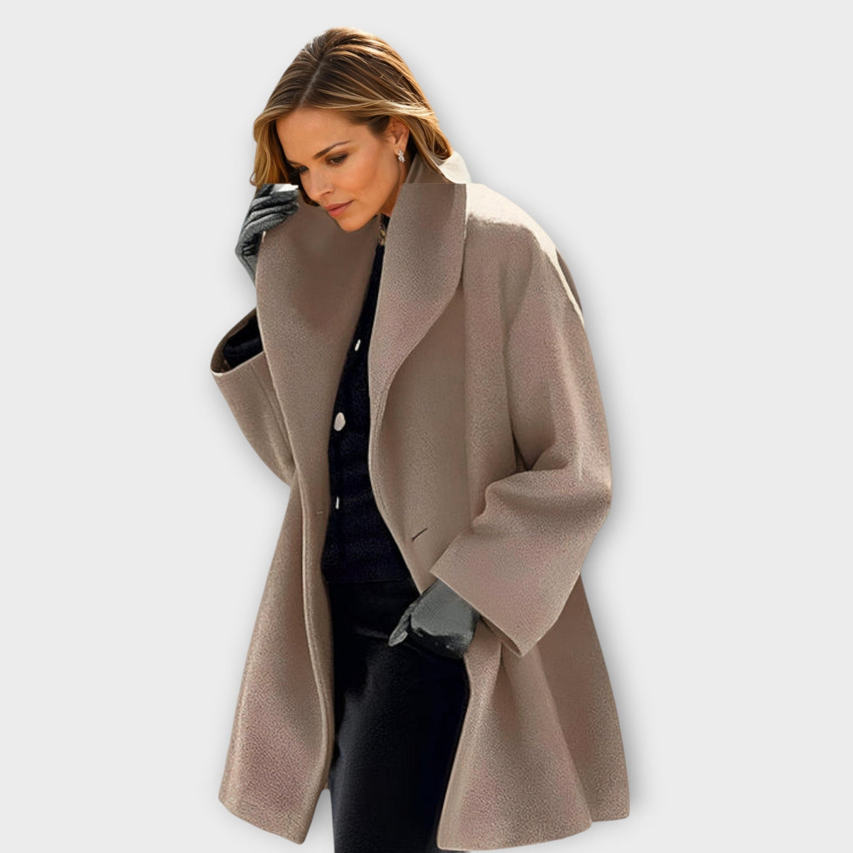Lavinia | Cappotto Oversize con Collo Ampio