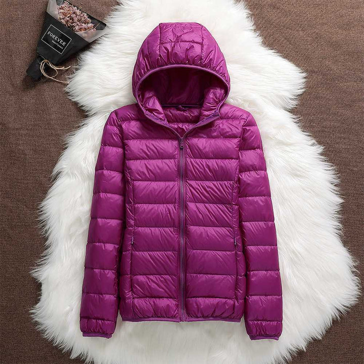 Mia | Piumino Donna Impermeabile con Cappuccio