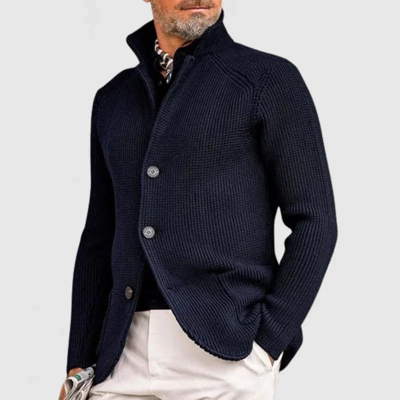 Daviero | Cardigan Uomo in Maglia con Bottoni