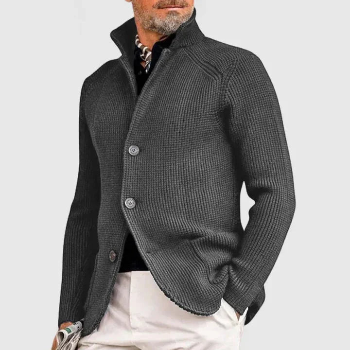 Daviero | Cardigan Uomo in Maglia con Bottoni