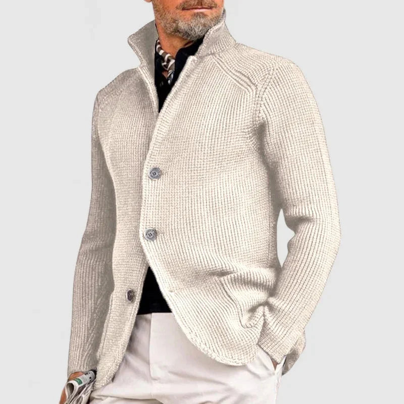 Daviero | Cardigan Uomo in Maglia con Bottoni