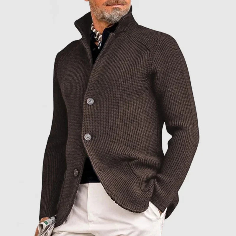 Daviero | Cardigan Uomo in Maglia con Bottoni
