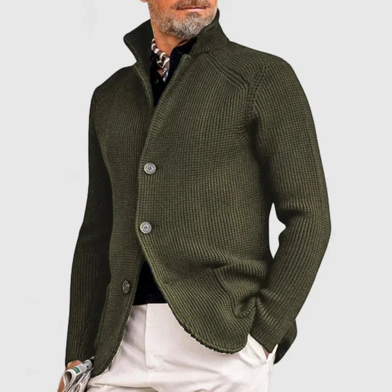 Daviero | Cardigan Uomo in Maglia con Bottoni