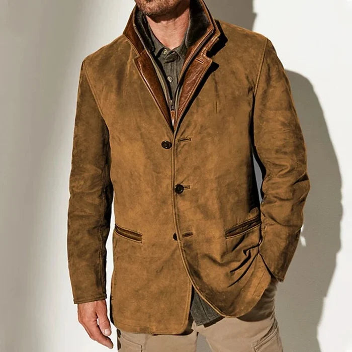Giacomo | Giacca Uomo Vintage con Colletto Classico