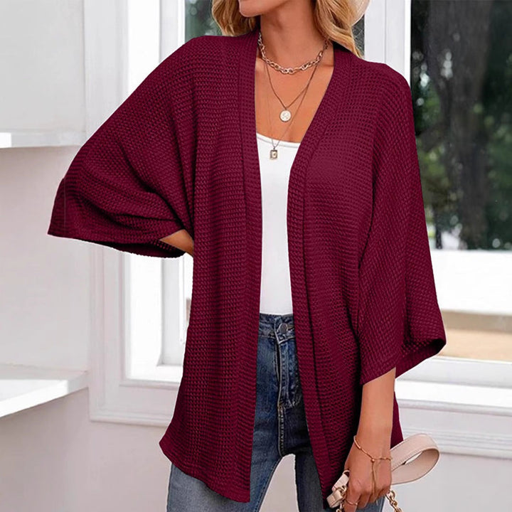 Nadia | Cardigan Donna Kimono Aperto con Maniche Pipistrello