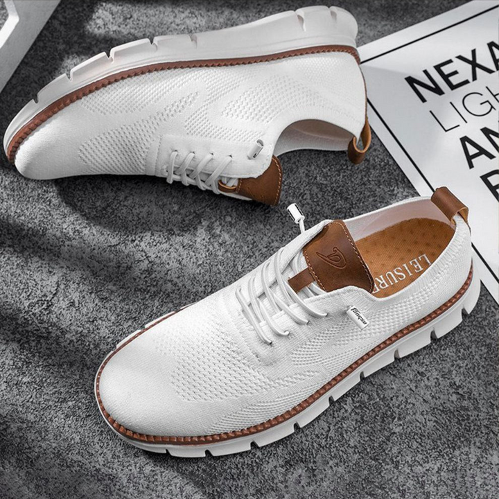 Adriano | Sneakers Uomo in Maglia con Lacci